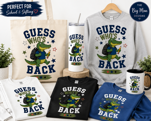 74 Guess Who's Back Dickinson Gators Unisex T-Shirt | Front & Back Design