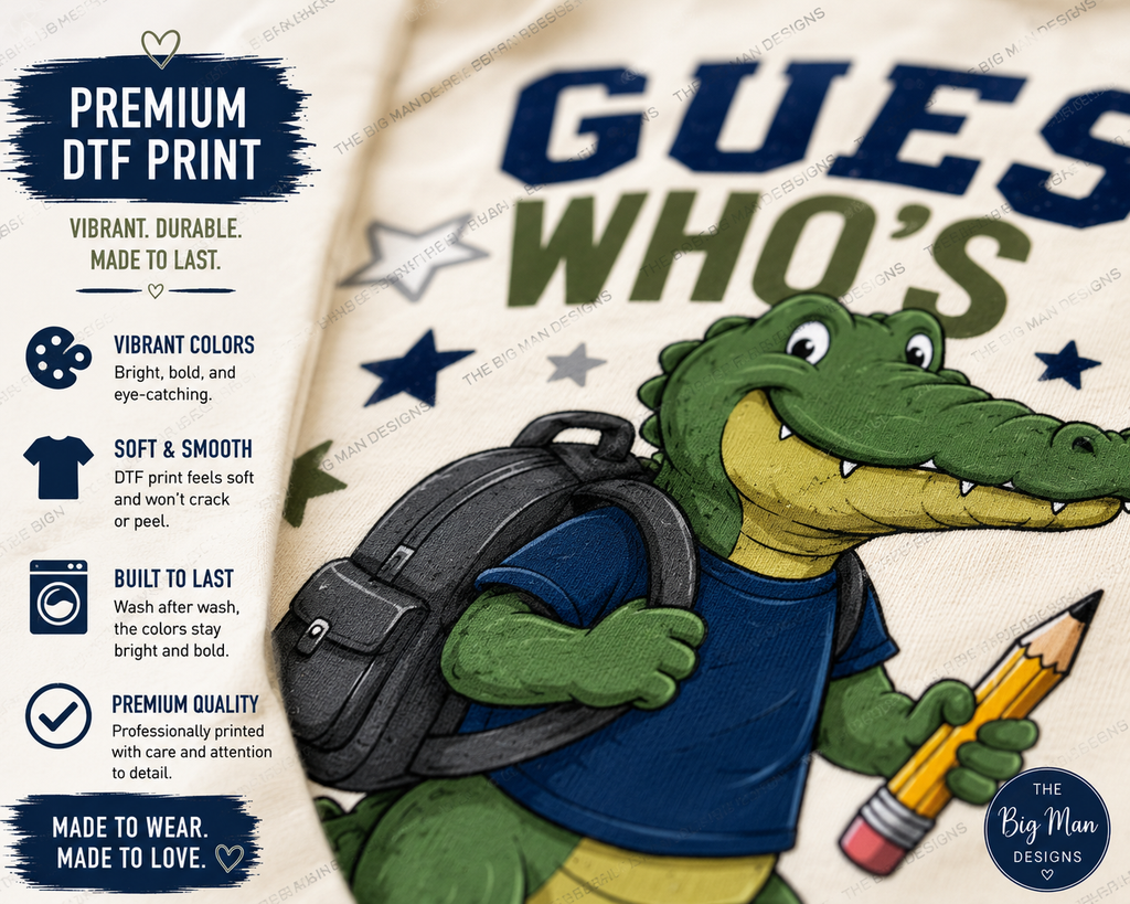 Guess Who's Back Dickinson Gators Unisex T-Shirt | Front & Back Design