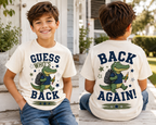 Guess Who's Back Dickinson Gators Unisex T-Shirt | Front & Back Design