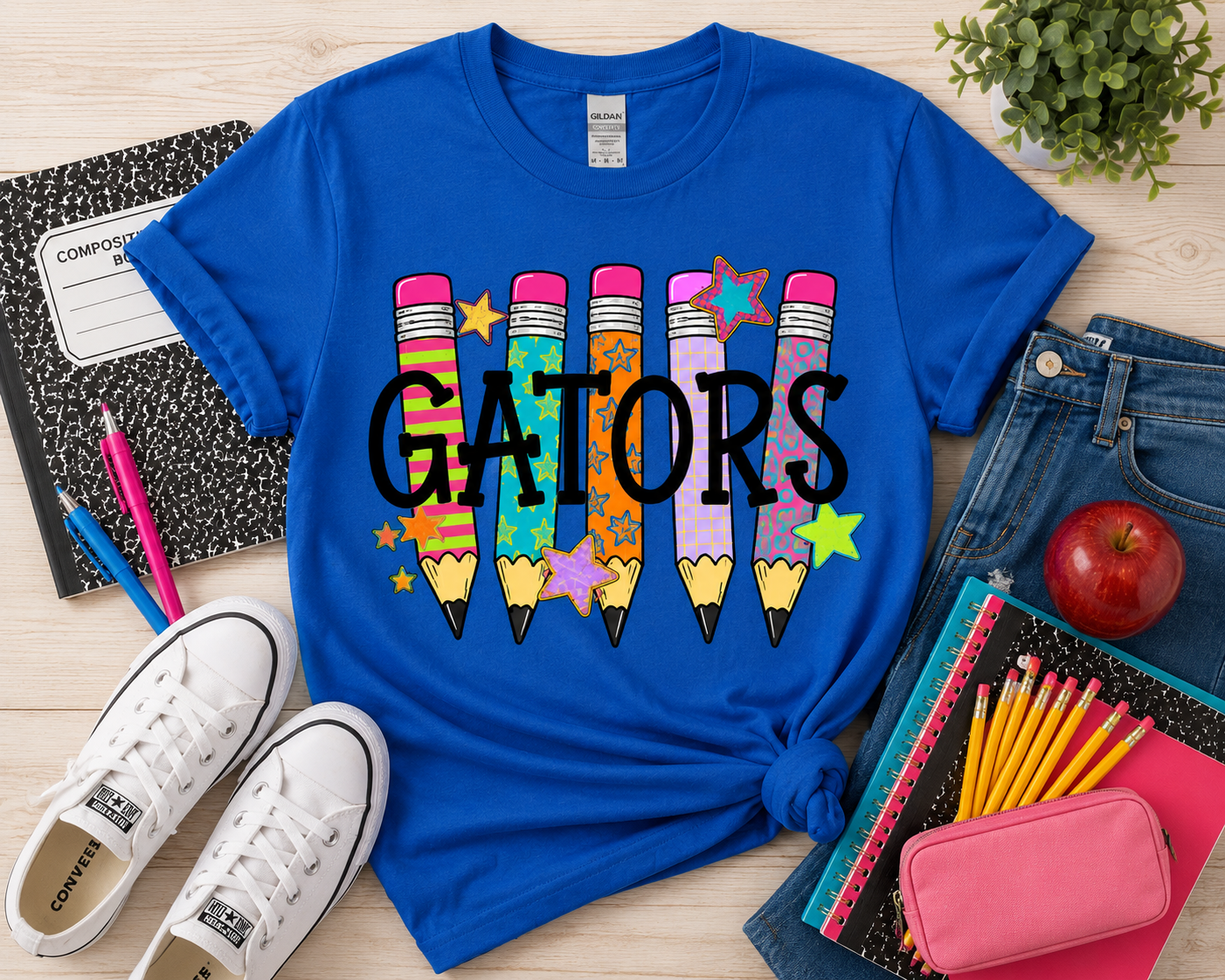 23 Gators Pencils Spirit Wear – Back to School T-shirt & Sweatshirt