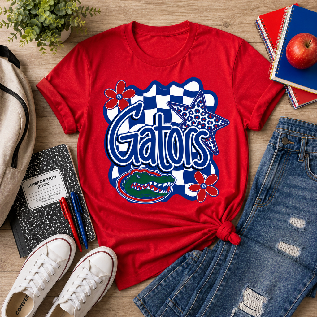 24 Gators Spirit Wear – School Spirit Tee, Long Sleeve & Sweatshirt