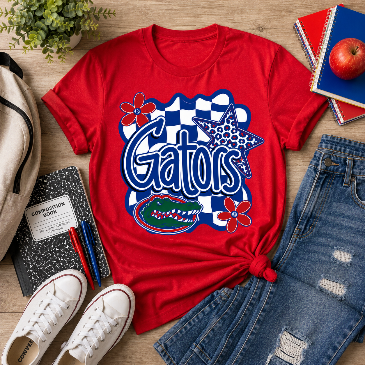 24 Gators Spirit Wear – School Spirit Tee, Long Sleeve & Sweatshirt