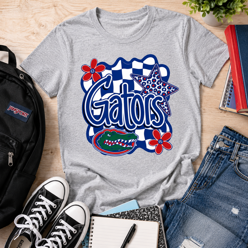24 Gators Spirit Wear – School Spirit Tee, Long Sleeve & Sweatshirt