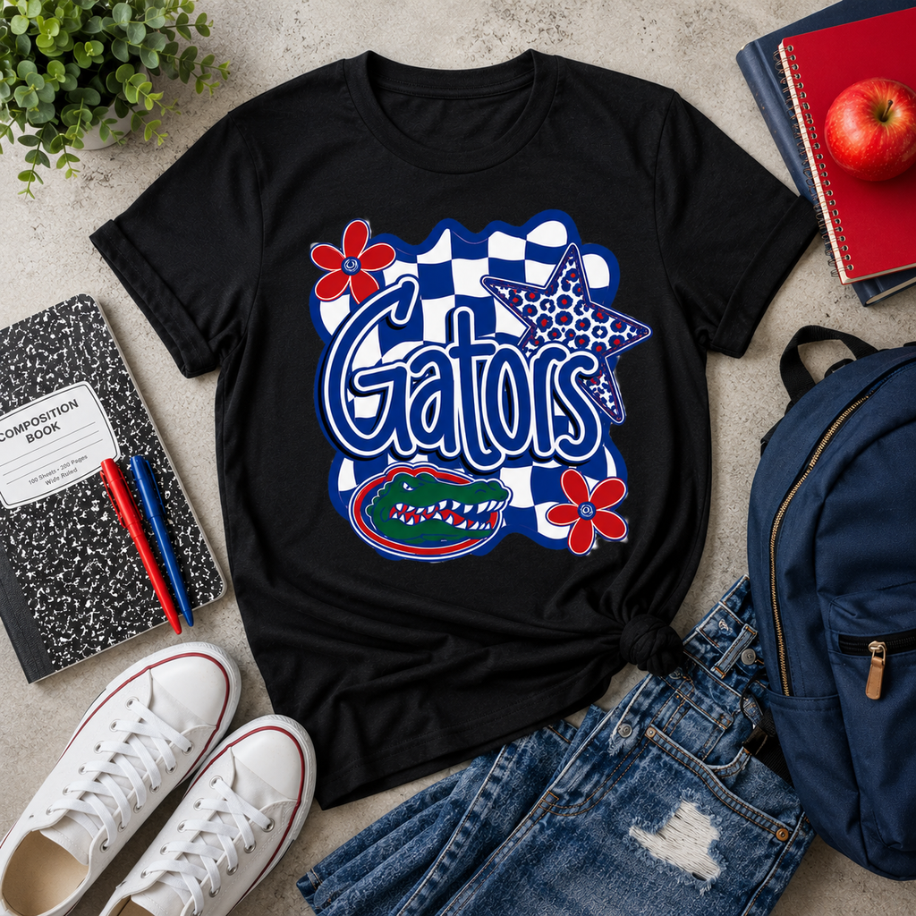 24 Gators Spirit Wear – School Spirit Tee, Long Sleeve & Sweatshirt