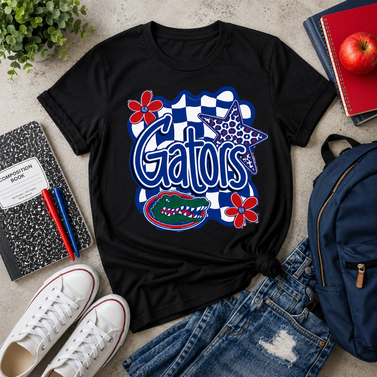 24 Gators Spirit Wear – School Spirit Tee, Long Sleeve & Sweatshirt