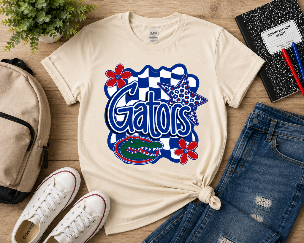 24 Gators Spirit Wear – School Spirit Tee, Long Sleeve & Sweatshirt