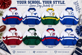 School Spirit Pullover Jacket | Dickinson, Santa Fe, Friendswood, Clear Creek, Clear Springs, Bay Area Christian Academy, Clear Falls, LaMarque, & AVA | S-5XL