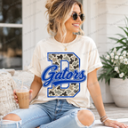 Gators Camo Spirit T-Shirt | DTF Printed School Spirit Wear