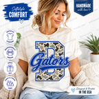 Gators Camo Spirit T-Shirt | DTF Printed School Spirit Wear