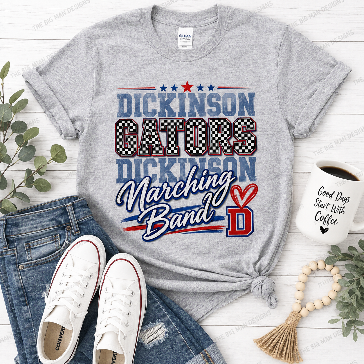 Dickinson Gators Marching Band Shirt 2 | DTF Printed
