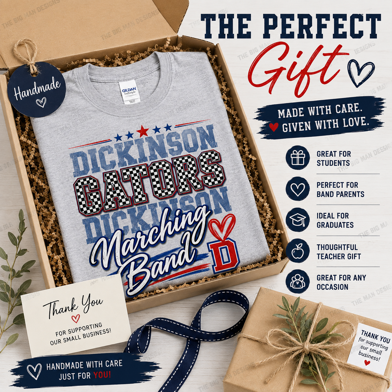 Dickinson Gators Marching Band Shirt 2 | DTF Printed