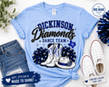 Dickinson Diamonds Dance Team Shirt 1 | DTF Printed