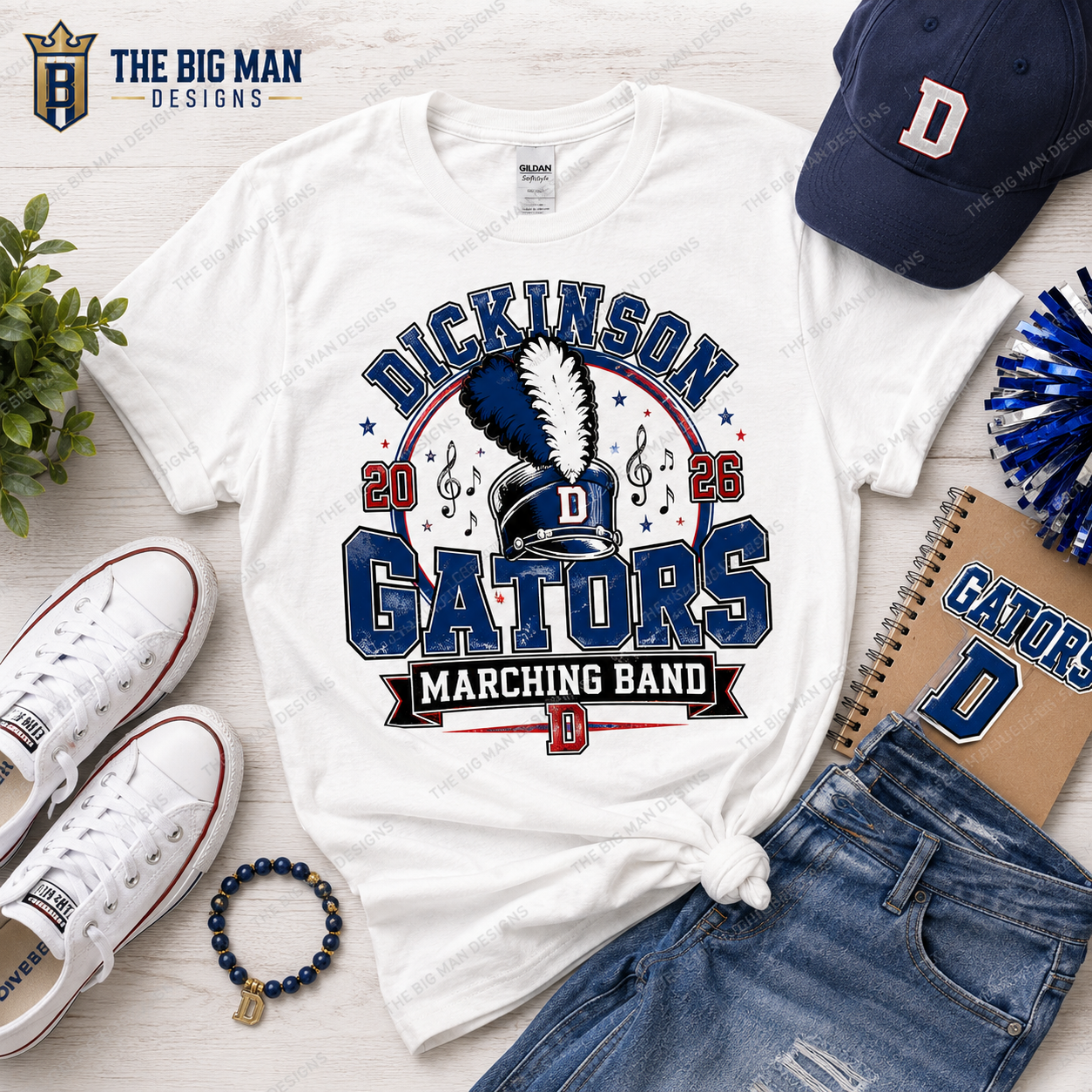 Dickinson Gators Marching Band Shirt 1 | DTF Printed