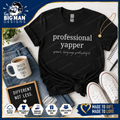 Professional Yapper Speech Language Pathologist Shirt | DTF Printed