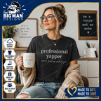 Professional Yapper Speech Language Pathologist Shirt | DTF Printed