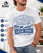 Dickinson Gators Gator Pride Shirt | DTF Printed