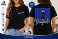 Dickinson Diamonds Drill Team Shirt 7 | Front & Back Design | DTF Printed