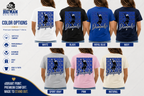 Dickinson Diamonds Drill Team Shirt 7 | Front & Back Design | DTF Printed