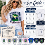 5 Dickinson Gators Spirit Tee | School Spirit T-Shirt