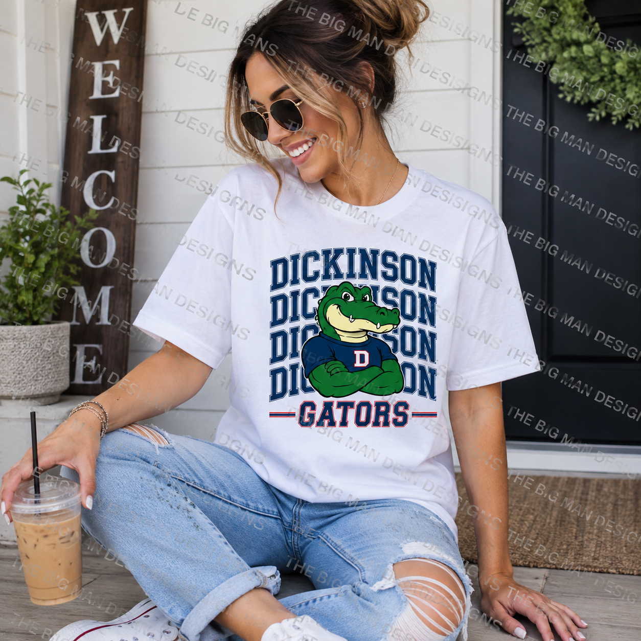 5 Dickinson Gators Spirit Tee | School Spirit T-Shirt