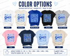 19 Dickinson Gators Stripes & Stars Spirit Tee | School Spirit Shirt
