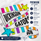 22 Dickinson Gators Pennant Spirit Tee