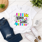22 Dickinson Gators Pennant Spirit Tee