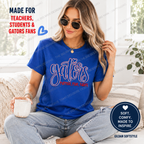 Dickinson Gators Purpose Plan Future t-shirt in royal blue - school spirit shirt for teachers students and Gators fans