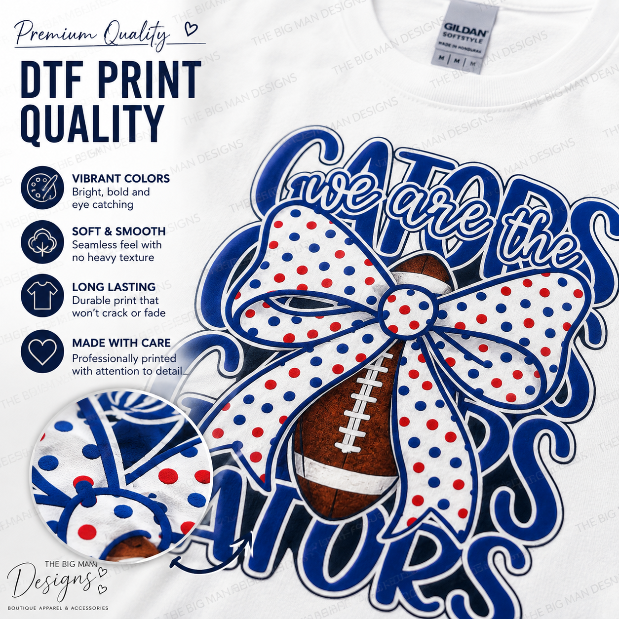 66 We Are the Gators Spirit Tee | DTF Printed Shirt