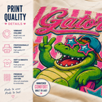 72 Gators Vintage Vibes Graphic Tee | DTF Printed
