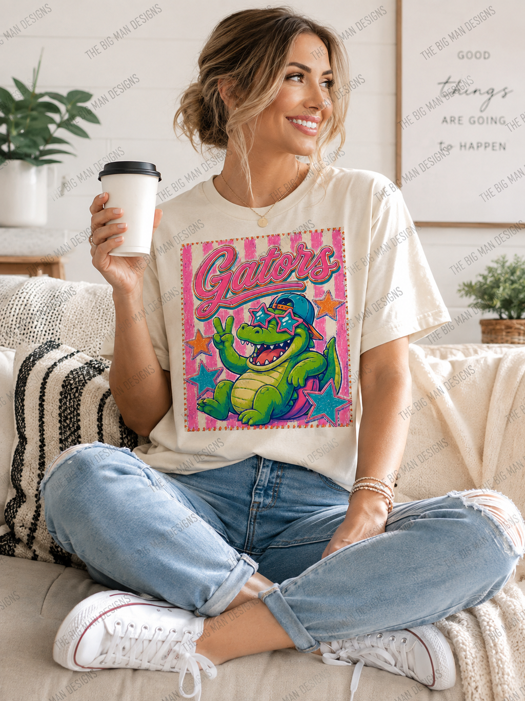 72 Gators Vintage Vibes Graphic Tee | DTF Printed