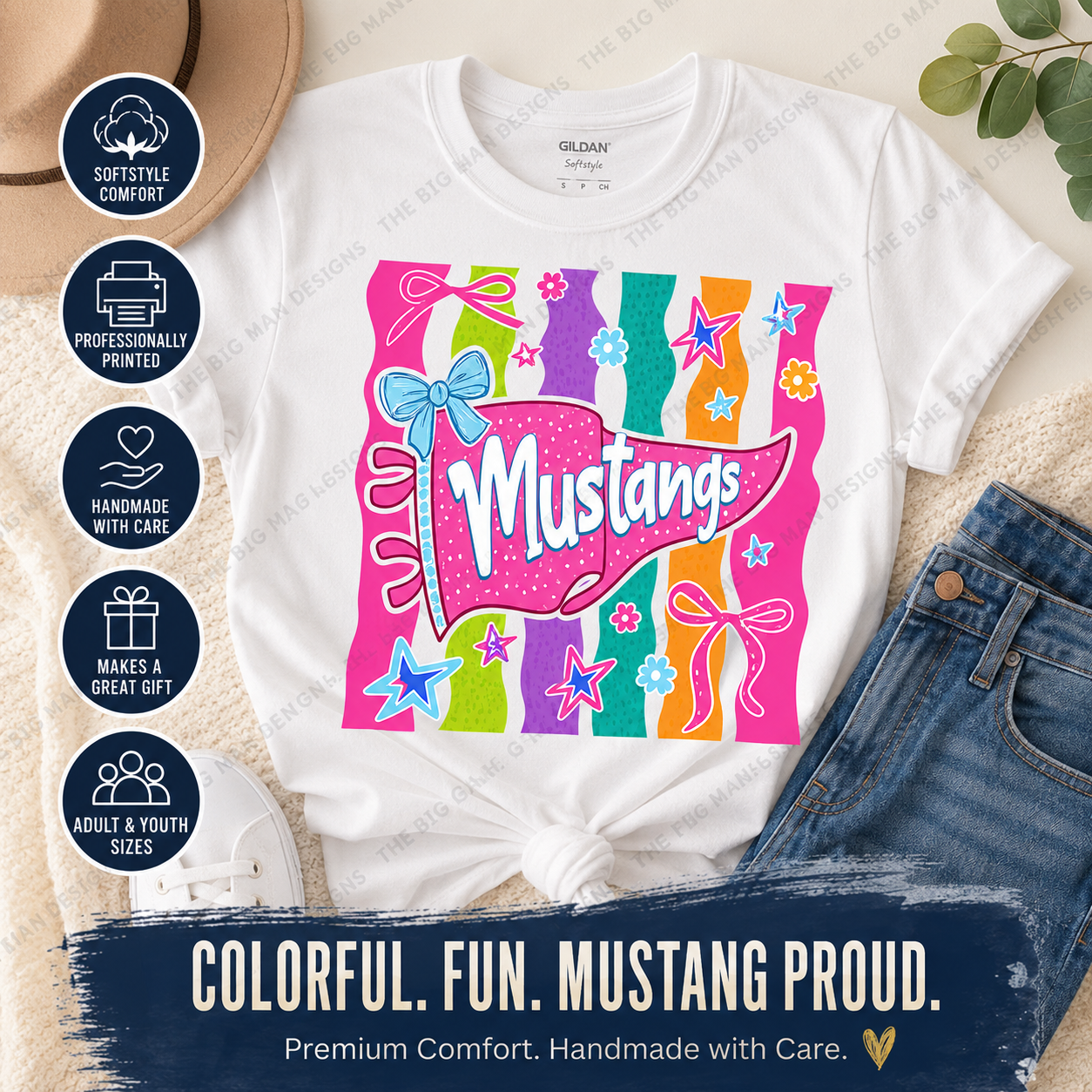 Friendswood Mustang Spirit Shirt