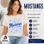 Friendswood Mustang Preppy Spirit Shirt