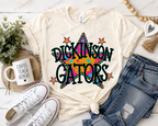 13 Dickinson Gators Star Burst Spirit Shirt | Dickinson ISD Spirit Shirt
