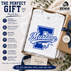 Friendswood Mustang F Letter Spirit Shirt | School Spirit Tee