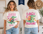 2 Guess Who's Back Dickinson Gators T-Shirt | Front & Back Design