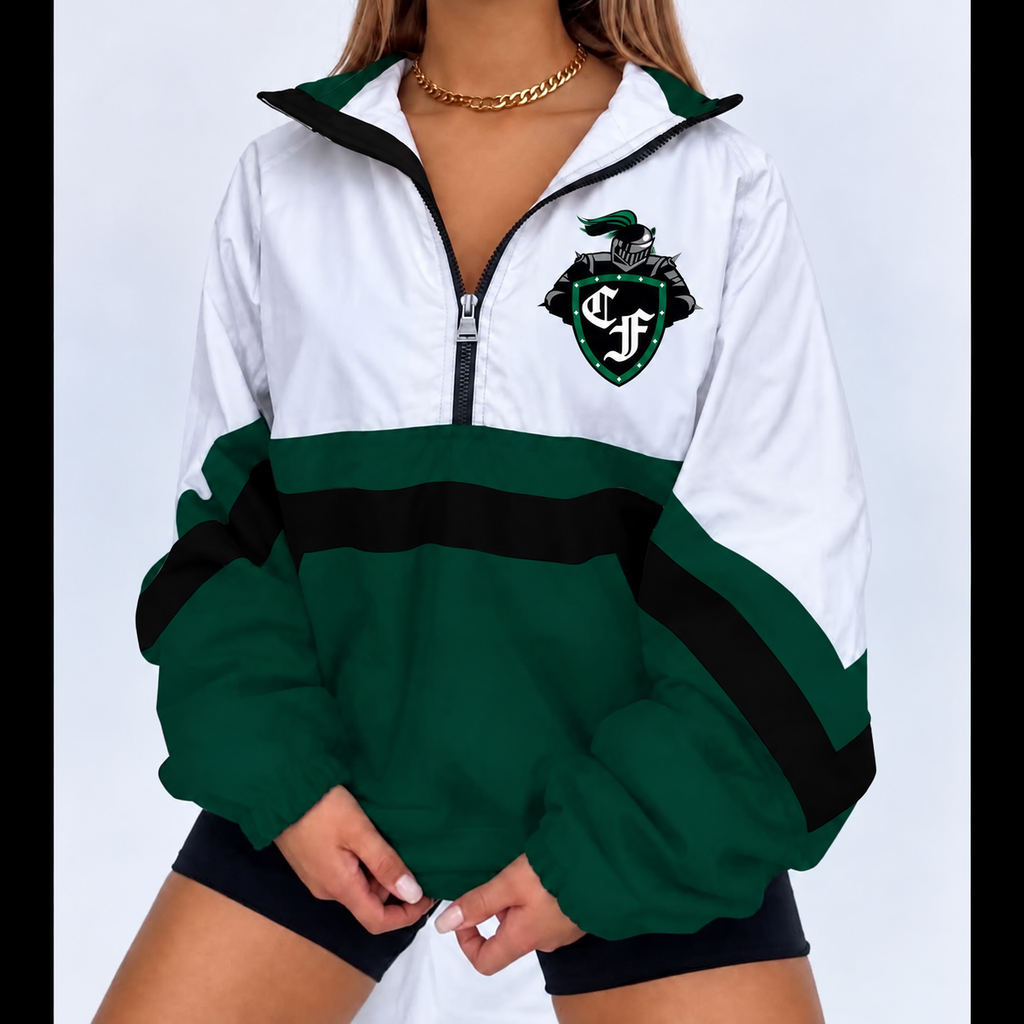 School Spirit Pullover Jacket | Dickinson, Santa Fe, Friendswood & Clear Falls | S-5XL