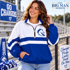 School Spirit Pullover Jacket | Dickinson, Santa Fe, Friendswood, Clear Creek, Clear Springs, Bay Area Christian Academy, Clear Falls, LaMarque, & AVA | S-5XL