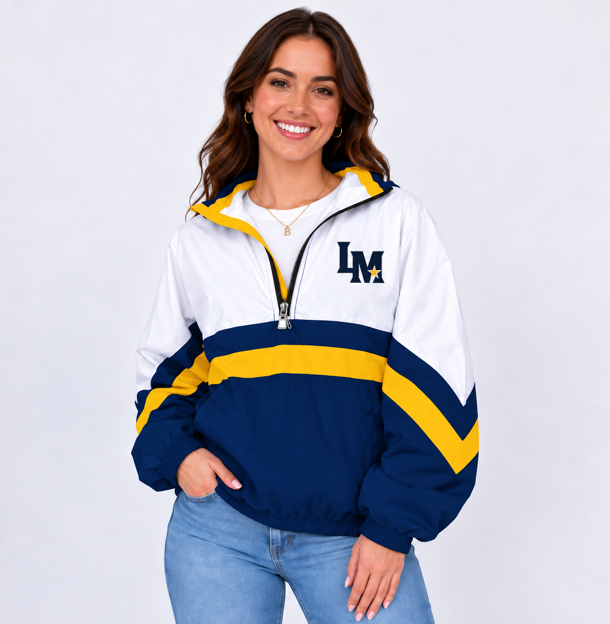 School Spirit Pullover Jacket | Dickinson, Santa Fe, Friendswood, Clear Creek, Clear Springs, Bay Area Christian Academy, Clear Falls, LaMarque, & AVA | S-5XL