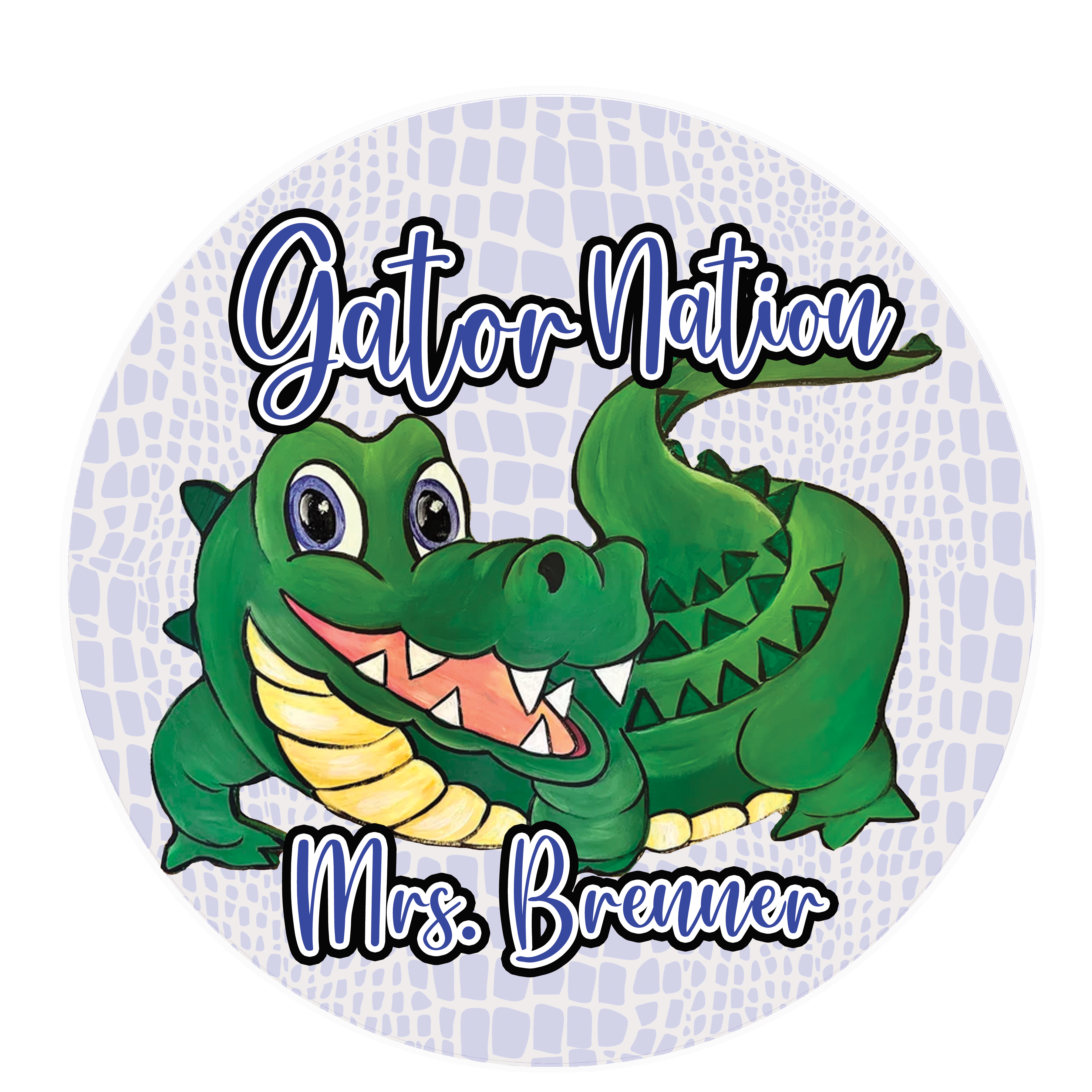 Go Gators Wood Sign