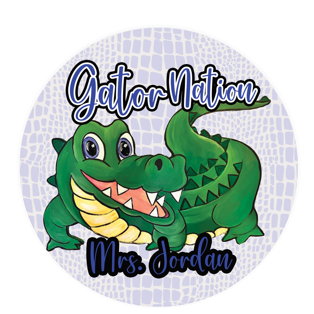 Go Gators Wood Sign