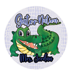 Go Gators Wood Sign