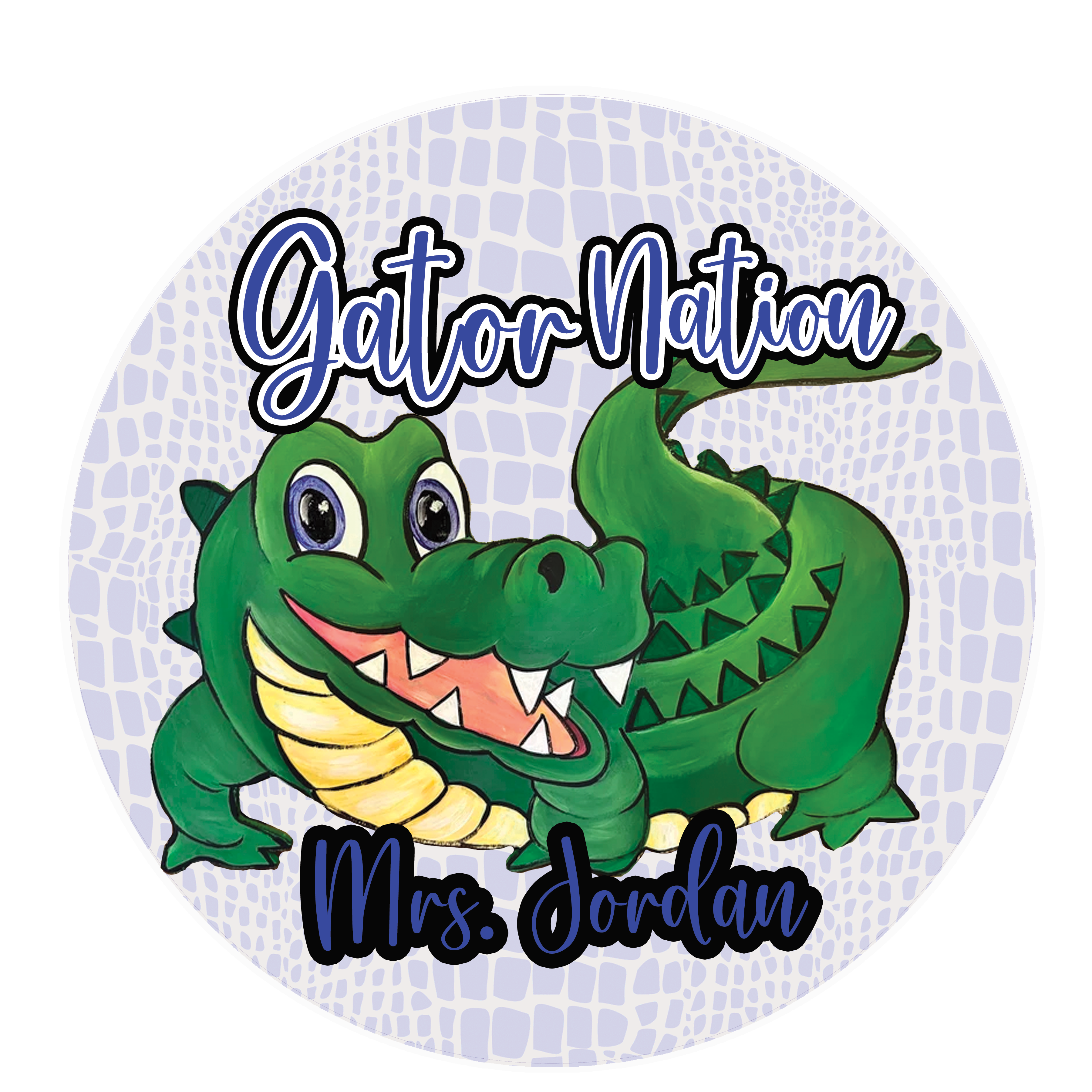 Go Gators Wood Sign