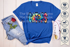 33 Gators Tie-Dye Spirit T-Shirt | DTF Printed