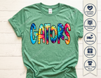 33 Gators Tie-Dye Spirit T-Shirt | DTF Printed