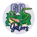 Go Gators Wood Sign