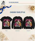 The Golden Ghouls matching T-shirt, long sleeve and sweatshirt by The Big Man Designs