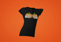 Funny Halloween Skeleton Hands Pumpkin T-Shirt