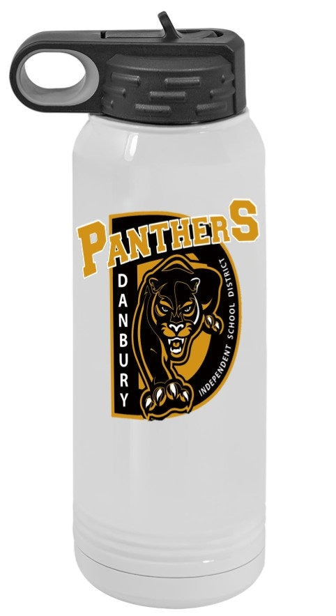 Danbury 30 oz double insulated, stainless steel water bottle