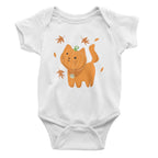Pumpkin Kitty Baby Bodysuit